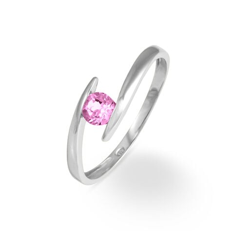 Bague Tiphaine Or Blanc Tourmaline - Bagues solitaires Femme | Histoire d’Or