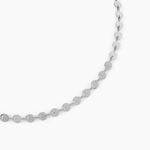 Collier Eva Acier Blanc - Colliers fantaisie Femme | Histoire d&rsquo;Or
