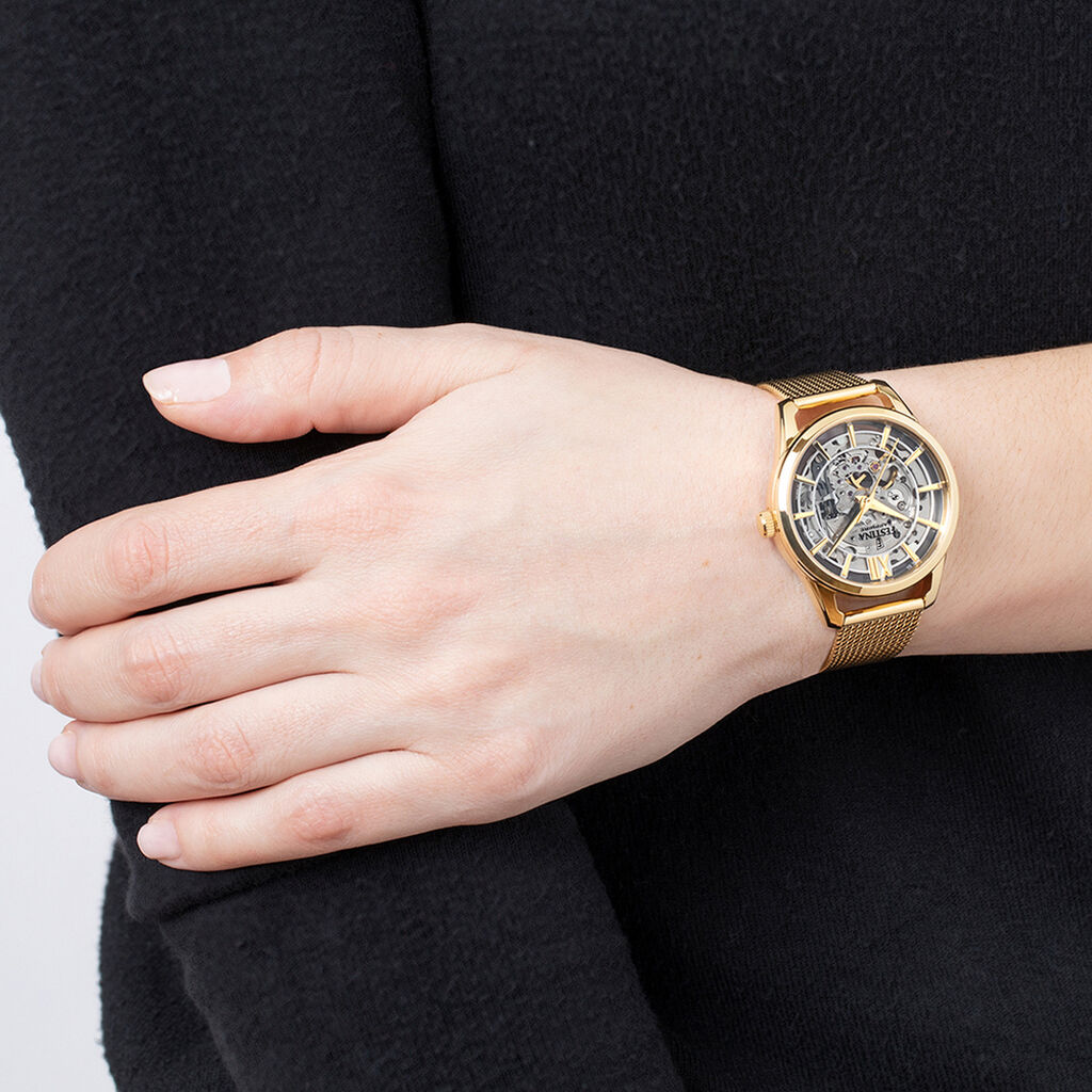 Montre Festina Squelette Argenté - Montres Femme | Histoire d’Or
