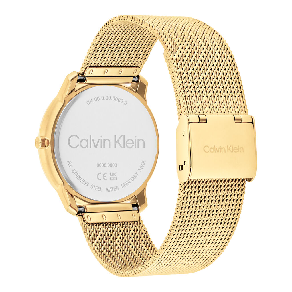 Montre Calvin Klein Ck Iconic Noir - Montres Femme | Histoire d&rsquo;Or