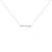 Collier Cyprine Or Blanc Diamant - Colliers Femme | Histoire d’Or