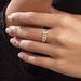 Bague Nahia Or Jaune Oxyde De Zirconium - Bagues avec pierre Femme | Histoire d’Or