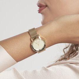 Montre Lannier Pierre Multiples Acier Doré - Montres Femme | Histoire d’Or