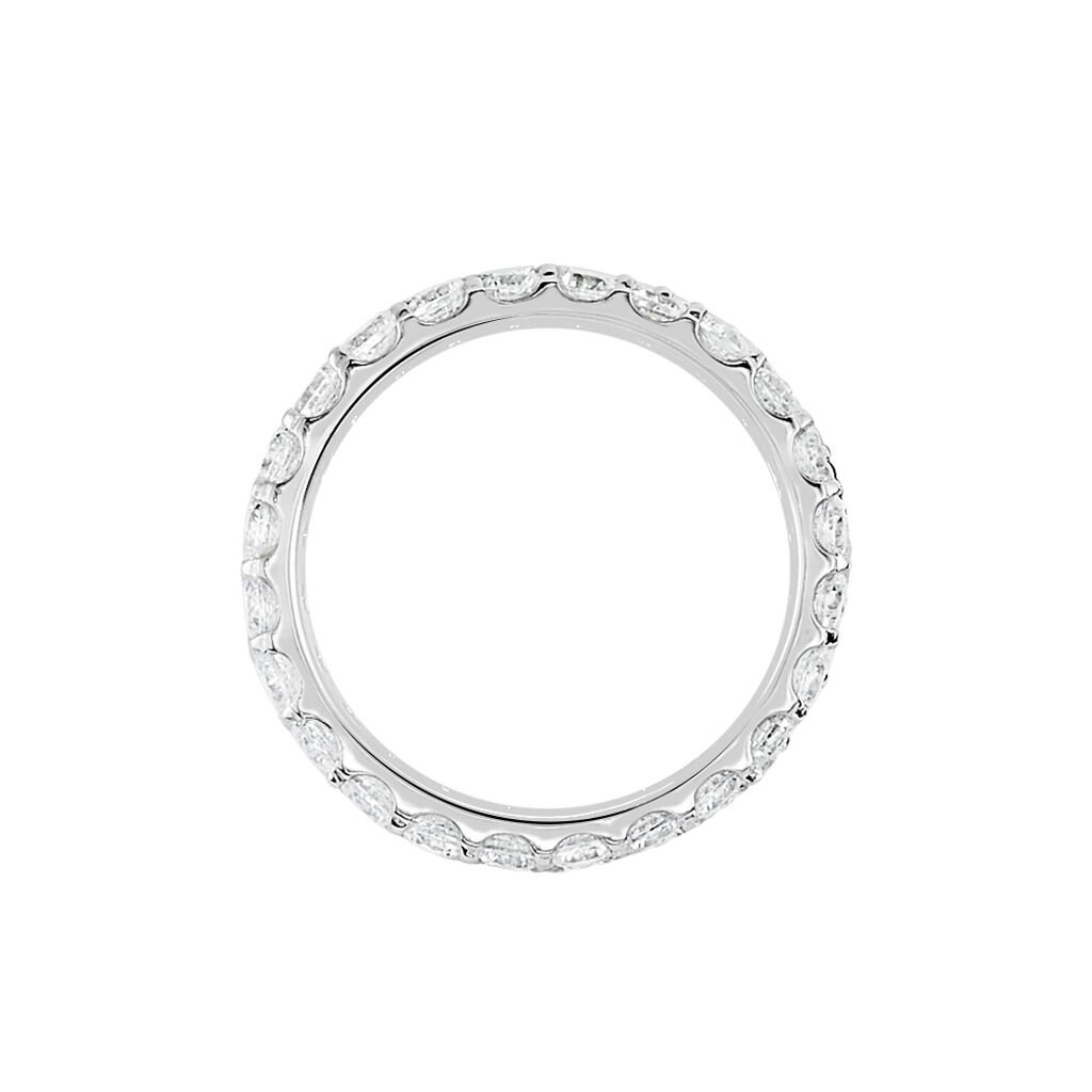 Alliance Marjelle Or Blanc Oxyde De Zirconium - Alliances Femme | Histoire d&rsquo;Or