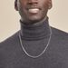 Collier Jourdan Homme Mikeno Acier Blanc - Colliers Homme | Histoire d’Or