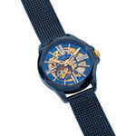 Montre Montignac Round Auto Bleu - Id&eacute;es cadeaux Homme | Histoire d&rsquo;Or
