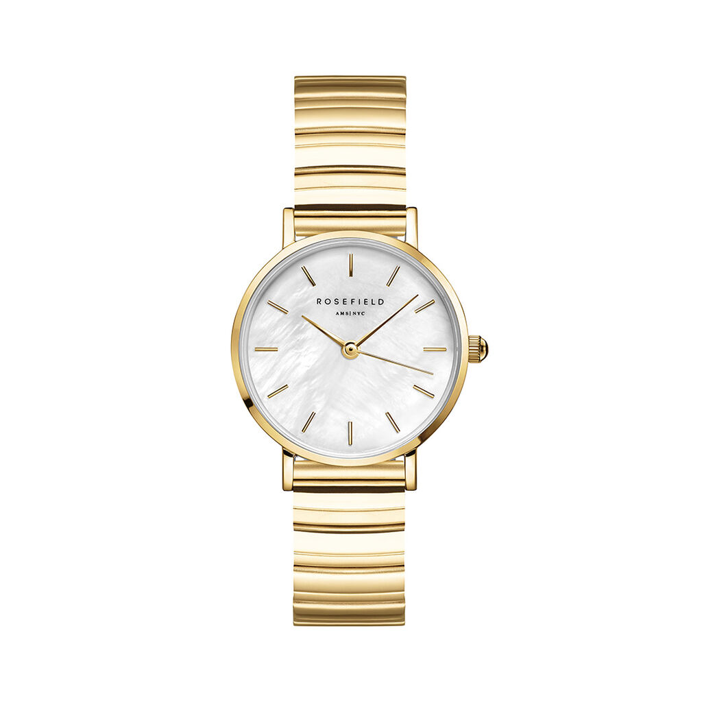 Montre Rosefield Small Edit Nacre Blanche