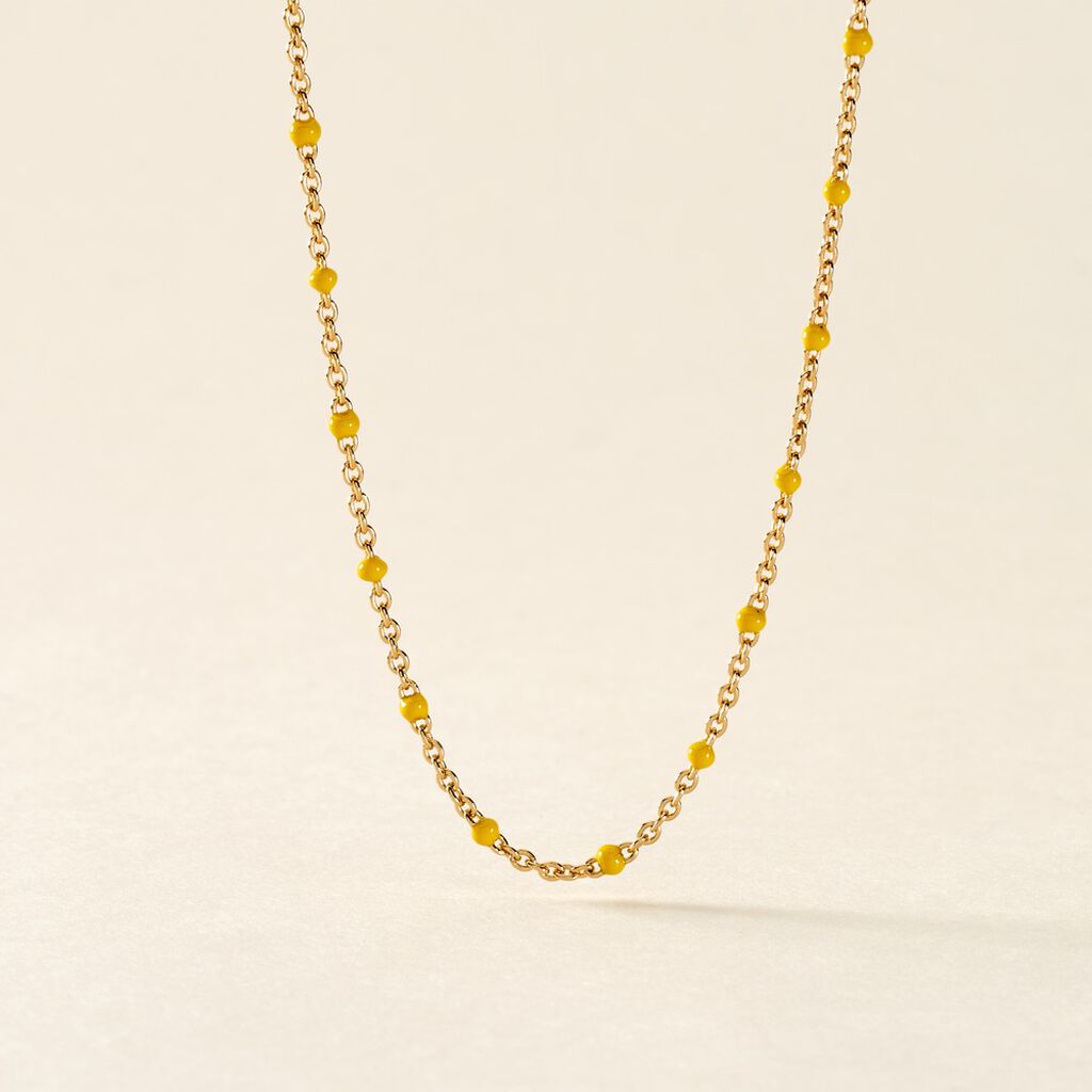Collier Argent Dore Alize - Colliers fantaisie Femme | Histoire d’Or