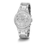 Montre Guess Moonlight Argent&eacute; - Id&eacute;es cadeaux Femme | Histoire d&rsquo;Or