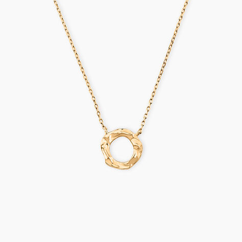 Collier Or&eacute;e Plaqu&eacute; Or Jaune - Colliers fantaisie Femme | Histoire d&rsquo;Or