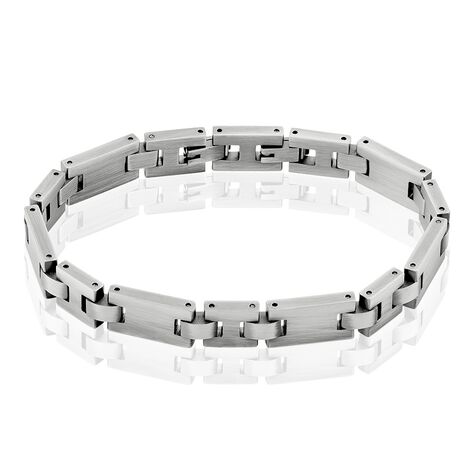 Bracelet Mica Acier Gris - Bracelets Homme | Histoire d’Or