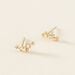 Boucles D'oreilles Puces Joy Or Jaune Diamant - Clous d'oreilles Femme | Histoire d’Or