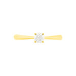 Bague Solitaire Victoria Or Jaune Diamant - Bagues solitaires Femme | Histoire d&rsquo;Or