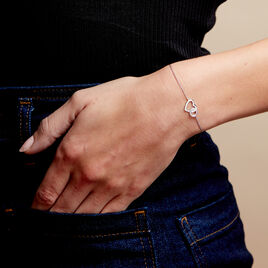 Bracelet Alysa Or Blanc Diamant - Bracelets Femme | Histoire d’Or