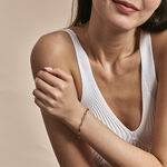 Bracelet Ilvaae Plaqu&eacute; Or Jaune Pierre De Synthese - Bracelets Femme | Histoire d&rsquo;Or