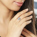 Bague Solitaire Alioune Argent Blanc Oxyde De Zirconium - Bagues solitaires Femme | Histoire d’Or