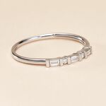 Bague 1986 Or Blanc Diamant - Bagues avec pierre Femme | Histoire d&rsquo;Or