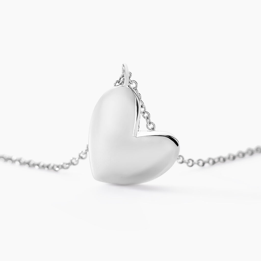 Collier Te Amo Argent Blanc - Colliers fantaisie Femme | Histoire d&rsquo;Or