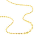Collier Jerry Danilo Maille Corde Or Jaune - Chaines Femme | Histoire d&rsquo;Or