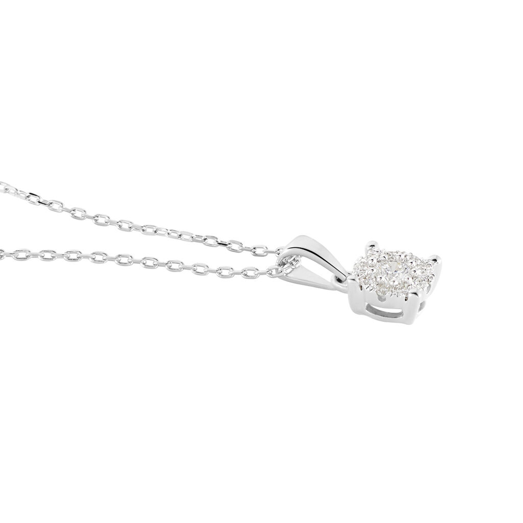 Collier Artemis Or Blanc Diamant - Colliers Femme | Histoire d’Or