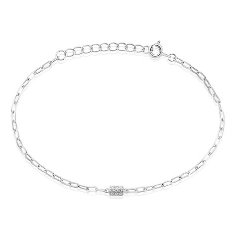 Bracelet Nexus Argent Blanc Oxyde De Zirconium - Bracelets Femme | Histoire d’Or