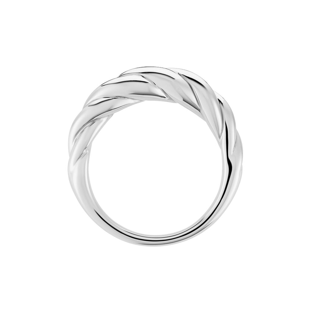 Bague Cassiope Argent Blanc - Bagues fantaisie Femme | Histoire d’Or