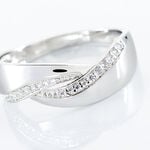 Bague Palomia Argent Blanc Oxyde De Zirconium - Bagues avec pierre Femme | Histoire d&rsquo;Or