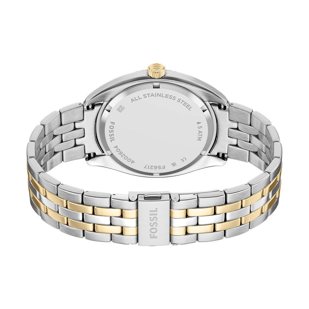 Montre Fossil Campbell Gris - F&ecirc;te des p&egrave;res Homme | Histoire d&rsquo;Or