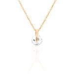 Collier Nelina Plaqu&eacute; Or Jaune Oxyde De Zirconium - Colliers fantaisie Femme | Histoire d&rsquo;Or