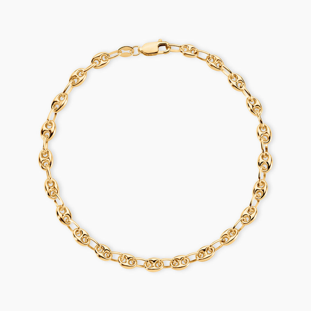 Bracelet Dami Or Jaune - Bracelets chaîne Homme | Histoire d’Or