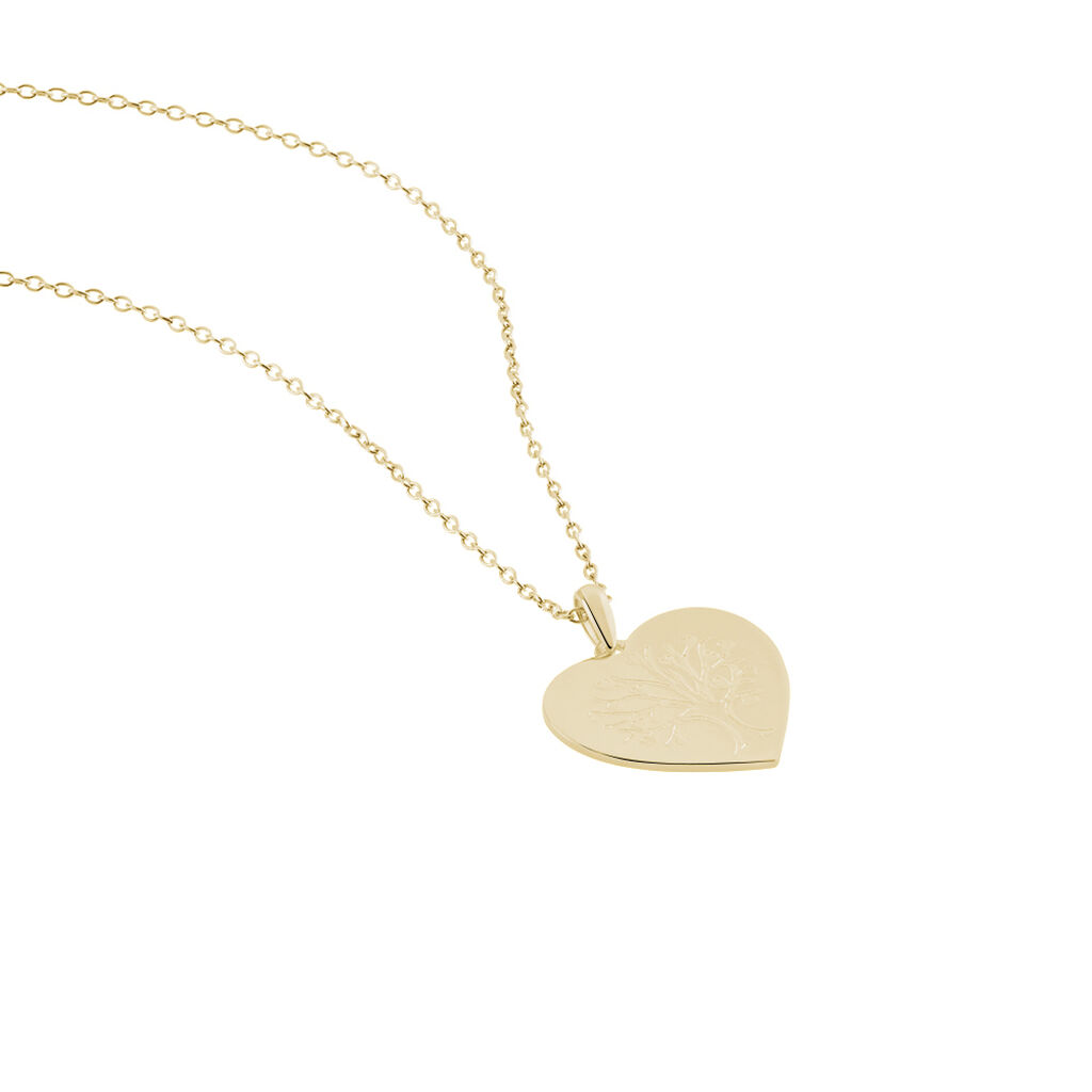 Collier Rauline Plaqué Or Jaune - Colliers Arbre de vie Femme | Histoire d’Or