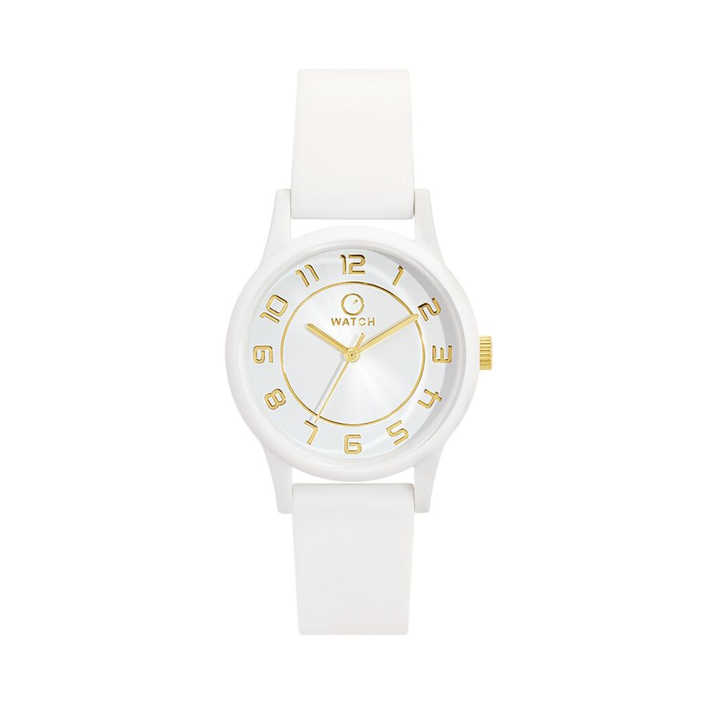 Montre O Watch Flex Blanc - Montres Femme | Histoire d&rsquo;Or