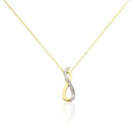 Collier Osanna Or Jaune Diamants - Colliers Femme | Histoire d’Or