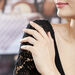 Alliance Amber Or Blanc Diamant - Alliances Femme | Histoire d’Or