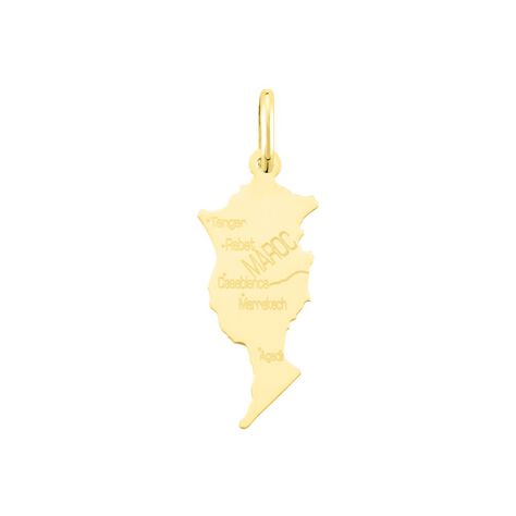 Pendentif Gaietana Maroc Or Jaune - Pendentifs Famille | Histoire d’Or