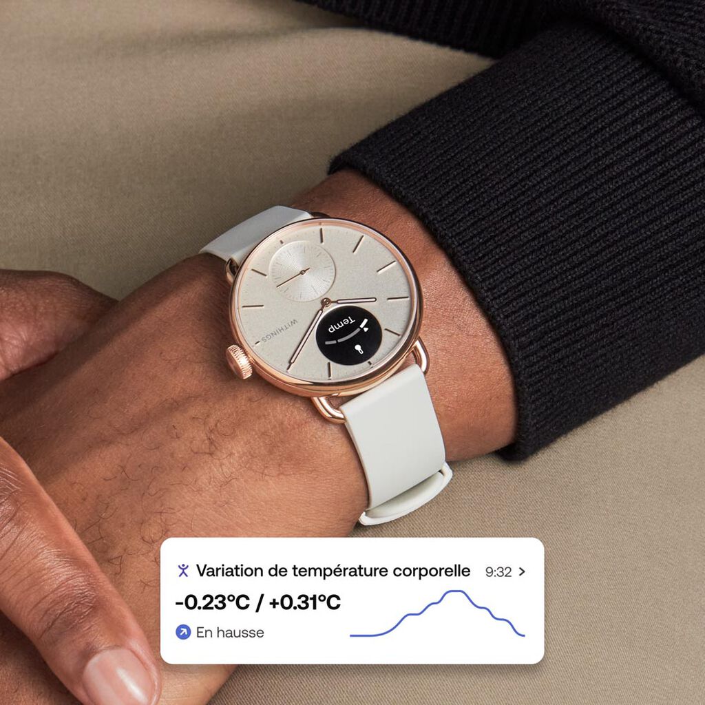 Montre Connectée Withings Scanwatch 2 - Montres connectées Femme | Histoire d’Or