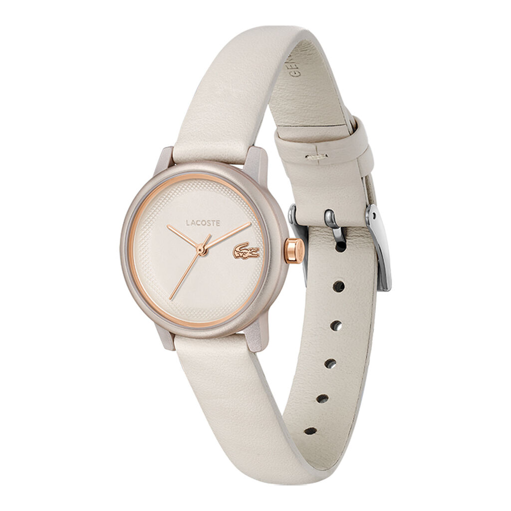 Montre Lacoste .12.12 Swift Cr&egrave;me - Montres Femme | Histoire d&rsquo;Or