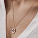 Collier Alexine Argent Rose Oxyde De Zirconium - Sautoirs Femme | Histoire d’Or