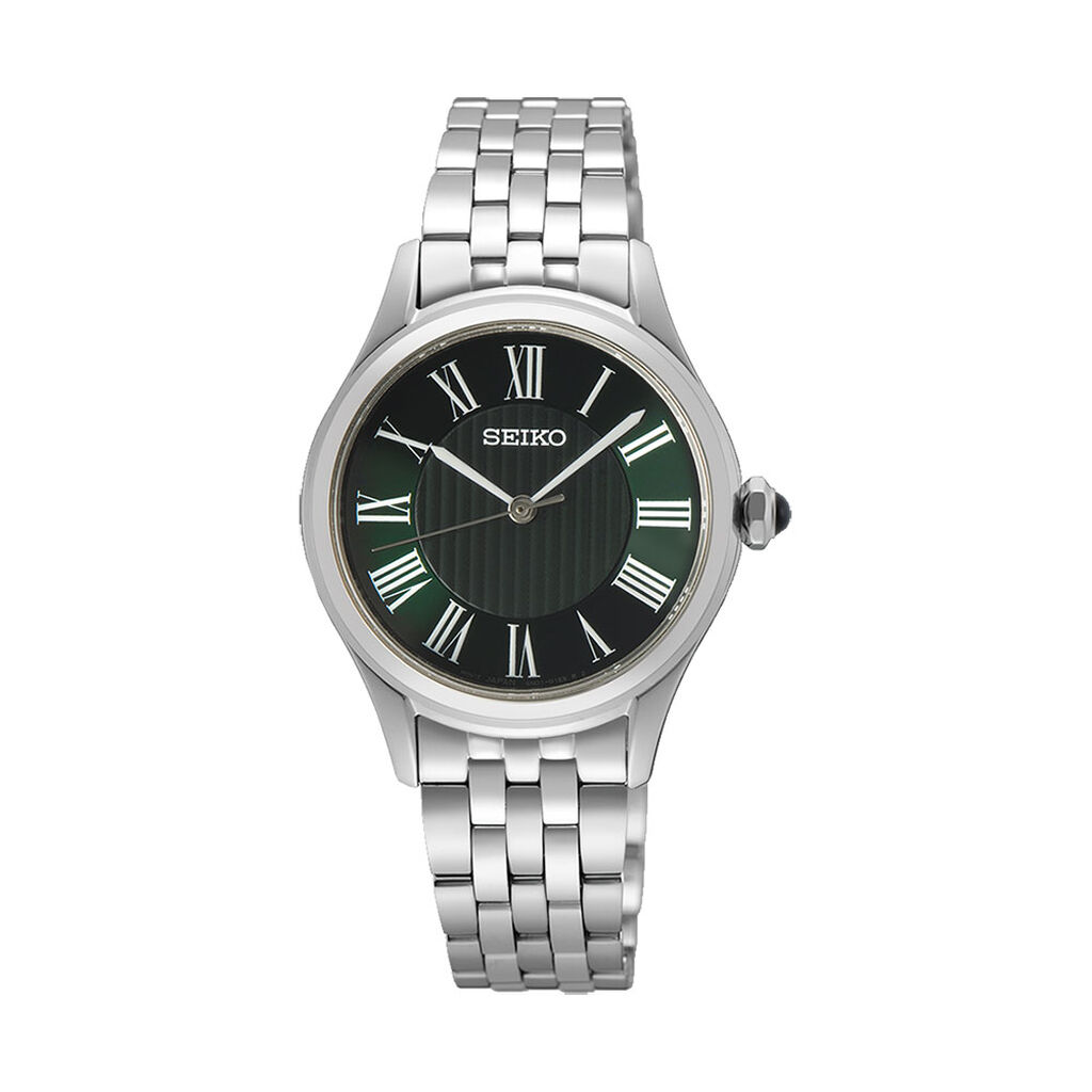 Montre Seiko Classique Vert - Montres Femme | Histoire d&rsquo;Or