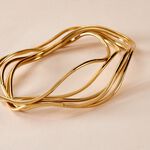 Jonc Goldess Acier Jaune - Bracelets joncs Femme | Histoire d&rsquo;Or