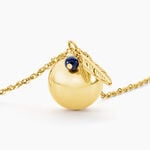 Collier My Bola Acier Jaune Aventurine - Bolas de grossesse Femme | Histoire d&rsquo;Or