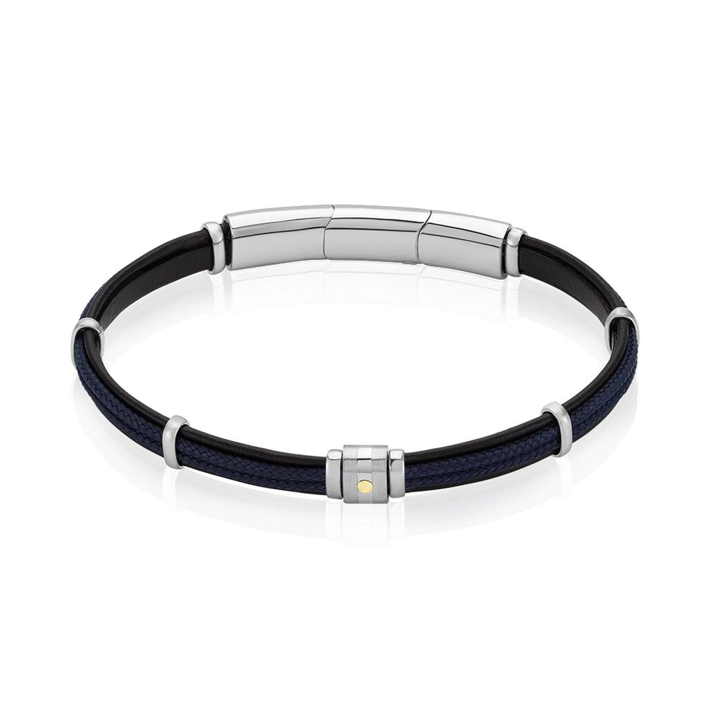 Bracelet Jourdan Cuir Noir