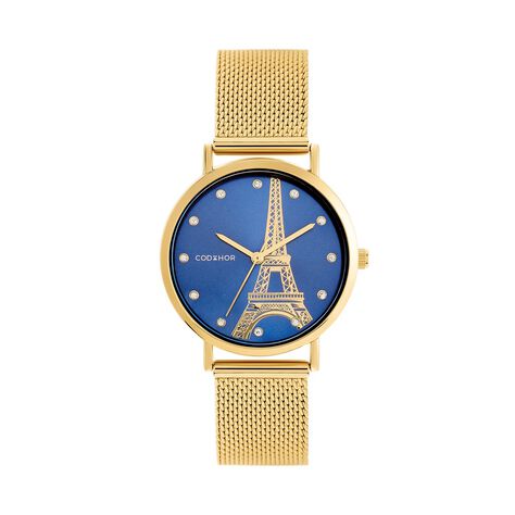 Montre Codhor Monument Bleu - Montres Femme | Histoire d&rsquo;Or