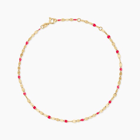 Cha&icirc;ne De Cheville Asteria Argent Dor&eacute; A L'Or 750/1000 - Cha&icirc;nes de cheville Femme | Histoire d&rsquo;Or
