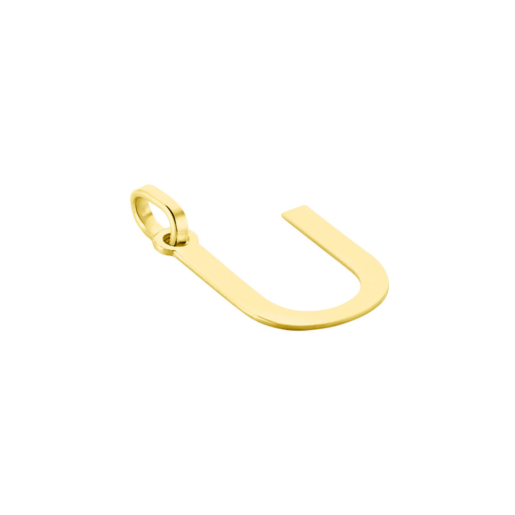 Pendentif Ionia Lettre Or Jaune - Pendentifs Famille | Histoire d’Or