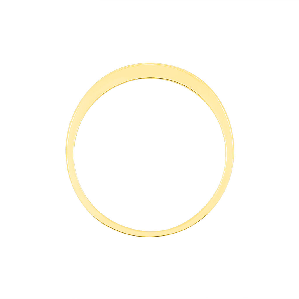 Alliance Hippolyne Or Jaune Diamant - Alliances Femme | Histoire d’Or
