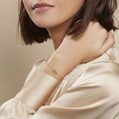 Bracelet Meryne Or Jaune - Bracelets Main de Fatma Femme | Histoire d’Or