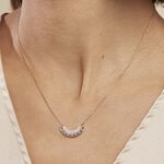 Collier Zoila Plaqu&eacute; Or Jaune Oxyde De Zirconium - Colliers fantaisie Femme | Histoire d&rsquo;Or