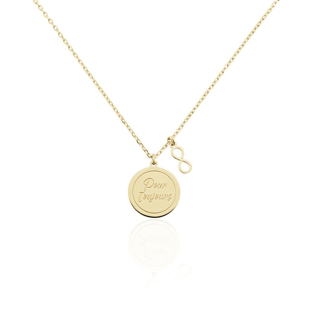 Collier Plaqu&eacute; Or Jaune Miina - Colliers fantaisie Femme | Histoire d&rsquo;Or