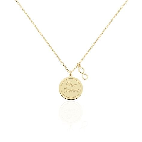 Collier Plaqu&eacute; Or Jaune Miina - Colliers fantaisie Femme | Histoire d&rsquo;Or